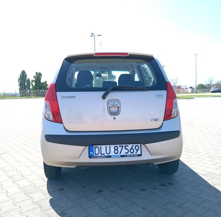 Hyundai i10 cena 5900 przebieg: 213000, rok produkcji 2009 z Lubin małe 92